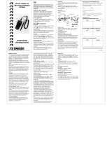 Omega RH202 and RH-202L Owner's manual