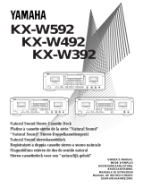 Yamaha KX-W592 User manual
