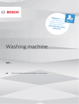 Bosch WAT28681ME/01 Installation guide
