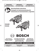 Bosch RH540M HDC300 User manual