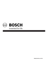 Bosch SHE55M15UC/57 User manual