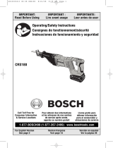 Bosch CRS180K User manual