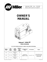 Miller BOBCAT 225G PLUS Owner's manual