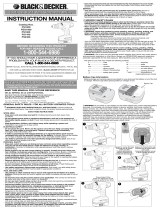 Black & Decker CD18SFRK User manual