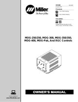 Miller MOG-300AC User manual