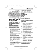 Honeywell HT-809 User manual