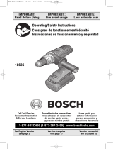 Bosch 18636-03 User manual