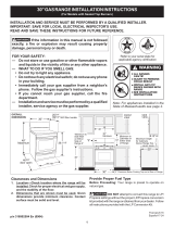 Bosch HGS3063UC/12 Installation guide