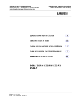Zanussi ZGRN2504-7 User manual