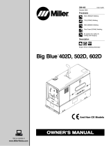Miller BIG BLUE 402D (DEUTZ) User manual