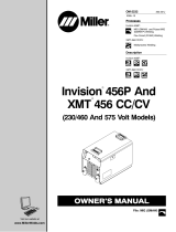 Miller XMT 456 CC/CV Owner's manual