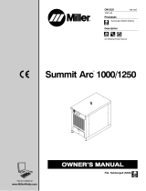 Miller Summit Arc 1250 User manual