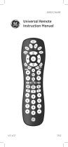 GE 24922 - Universal Remote Control User manual