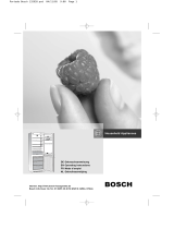 Bosch KGV34310 Owner's manual