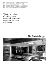 De Dietrich DTG1138X Owner's manual