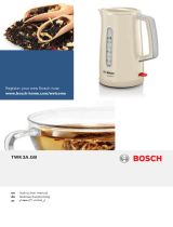 Bosch TWK3A033GB User manual