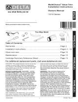 Delta T13420-PD User manual