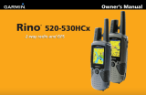 Garmin Rino 520HCx User manual