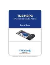 Trendnet TU2-H2PC User manual