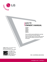 LG Electronics 22LG30 User manual