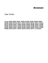 Lenovo B4327 User manual