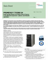Fujitsu PRIMERGY TX200 S4 Datasheet