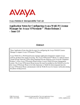 Avaya VPNremote Phone User manual