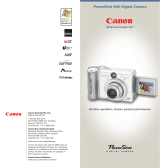Canon E1 User manual