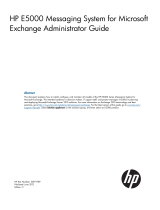 HP E5000 Operating instructions