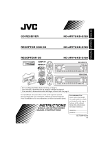 JVC KD-AR770/KD-G720 User manual