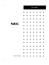 NEC Express5800/HV8600 User guide