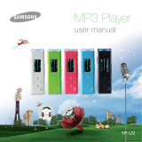 Samsung YP-U3 User manual