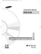 Samsung DVD-R145 User manual