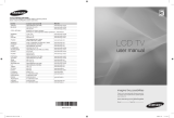 Samsung LCD TV User manual