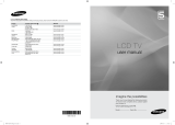 Samsung LA52B550K1M User manual