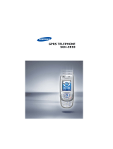 Samsung SGH-E818 User manual