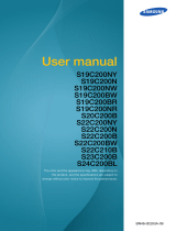 Samsung S19C200NY User manual