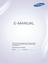 Samsung UN55H8000AF User manual
