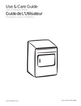 Frigidaire GLGQ2152ES - Gallery Series Gas Dryer User manual