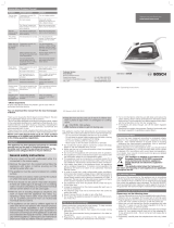 Bosch TDA1060GB User manual
