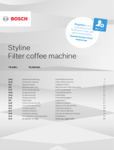 Bosch Styline TKA8A05 Serie User guide