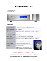 Audiophile Systems VCXOs User manual