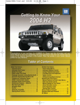 Hummer 2003 H2 User guide