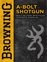 Browning A-Bolt Owner's manual