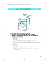 Whirlpool AWV 618 Owner's manual