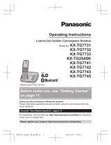 Panasonic KX-TG7745S User manual