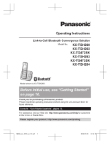 Panasonic KXTGH262 Operating instructions