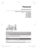 Panasonic KXTG573SK Operating instructions