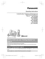 Panasonic KXTGF380 Operating instructions