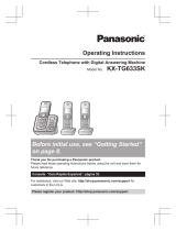 Panasonic KXTG633SK Operating instructions